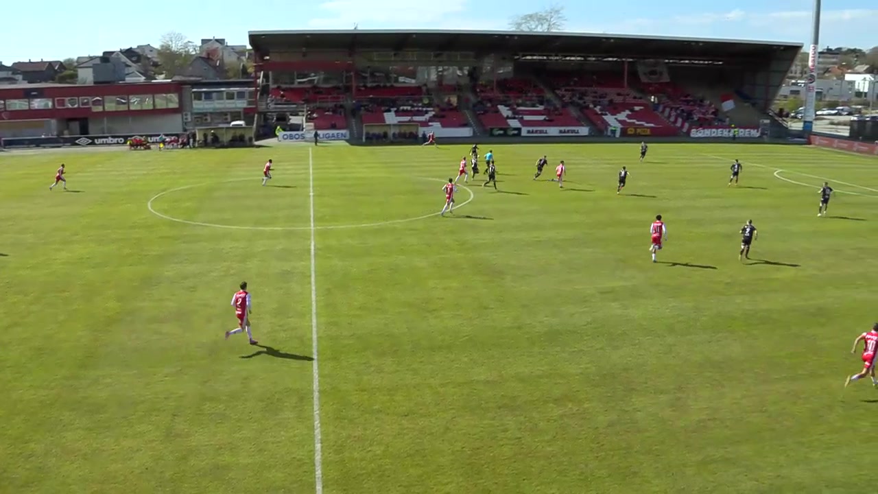 Bryne - Sogndal 1-0